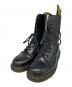 Dr.Martens（ドクターマーチン）の古着「10ホールブーツ」｜ブラック