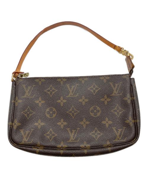 LOUIS VUITTON（ルイ ヴィトン）LOUIS VUITTON (ルイ ヴィトン) ポーチ ブラウンの古着・服飾アイテム