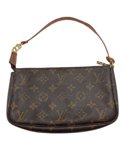 LOUIS VUITTON（ルイ ヴィトン）LOUIS VUITTON (ルイ ヴィトン) ポーチ ブラウンの古着・服飾アイテム