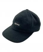 SUPREMEシュプリーム）の古着「ポーラーテックスモールボックス6パネルキャップ」｜ブラック