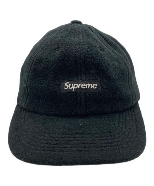 SUPREME（シュプリーム）Supreme (シュプリーム) ポーラーテックスモールボックス6パネルキャップ ブラックの古着・服飾アイテム