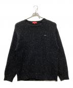 SUPREMEシュプリーム）の古着「22FWスモール ボックス スペックル セーター "ブラック"」｜ブラック