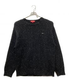 SUPREME（シュプリーム）の古着「22FWスモール ボックス スペックル セーター "ブラック"」｜ブラック