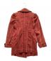 Vivienne Westwood RED LABEL (ヴィヴィアンウエストウッドレッドレーベル) オーブボタンダブルデニムコート レッド サイズ:9：25000円