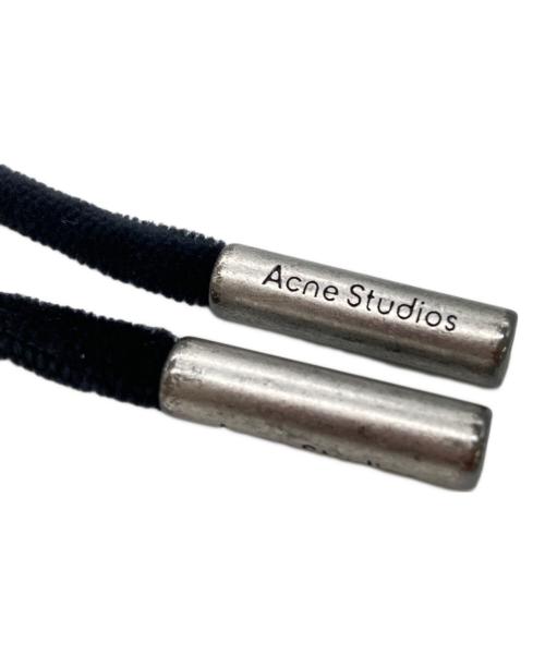 Acne studios（アクネ ストゥディオズ）Acne studios (アクネ ストゥディオズ) USED加工ベロアパーカー ブラック サイズ:Mの古着・服飾アイテム