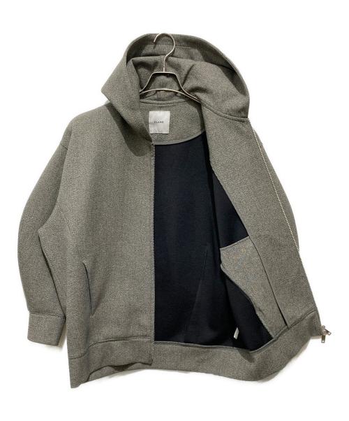 CLANE（クラネ）CLANE (クラネ) ボンディング ジップフーディ グレー サイズ:1の古着・服飾アイテム