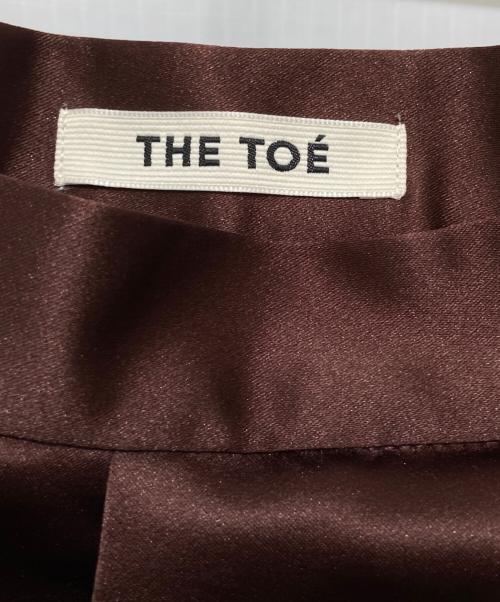 THE TOE（ザ・トゥー）the toe (ザ・トゥー) バルーンミニスカート ブラウン サイズ:Sの古着・服飾アイテム