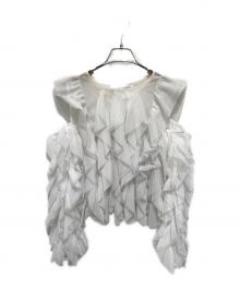 THE TOE（ザ・トゥー）の古着「Gardenia tulle frill tops」｜ホワイト