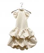 THE TOEザ・トゥー）の古着「Etoile Balloon Dress エトワール バルーン ドレス」｜アイボリー