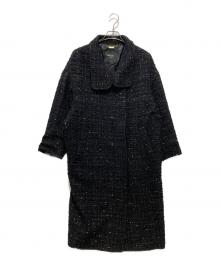 journal standard L'essage（ジャーナルスタンダード レサージュ）の古着「MANTECO GIOLICA マンテコ ジオリカ　スタンドコート」｜ブラック