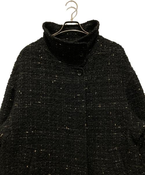 journal standard L'essage（ジャーナルスタンダード レサージュ）journal standard L'essage (ジャーナルスタンダード レサージュ) MANTECO GIOLICA マンテコ ジオリカ　スタンドコート ブラック サイズ:freeの古着・服飾アイテム