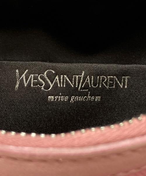 Yves Saint Laurent（イヴサンローラン）Yves Saint Laurent (イヴサンローラン) カハラミニボストンバッグ ピンクの古着・服飾アイテム