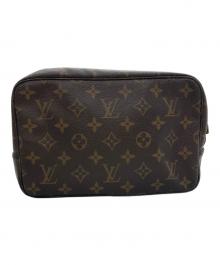 LOUIS VUITTON（ルイ ヴィトン）の古着「コスメポーチ」｜ブラウン