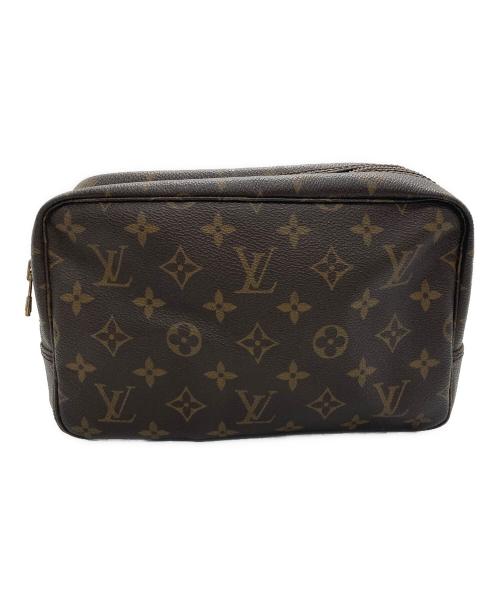 LOUIS VUITTON（ルイ ヴィトン）LOUIS VUITTON (ルイ ヴィトン) コスメポーチ ブラウンの古着・服飾アイテム