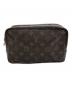 LOUIS VUITTON (ルイ ヴィトン) コスメポーチ ブラウン：25000円