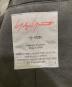 中古・古着 yohji yamamoto+noir (ヨウジヤマモトプリュスノアール) 20SS / シワギャバ後フラシジャケット ブラック サイズ:1：25000円