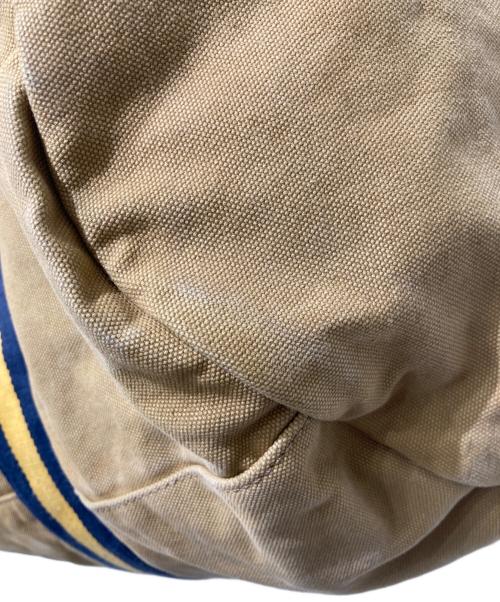 Rugby Ralph Lauren（ラグビーラルフローレン）Rugby Ralph Lauren (ラグビーラルフローレン) キャンバスボストンバッグ ベージュ サイズ:OneSizeの古着・服飾アイテム
