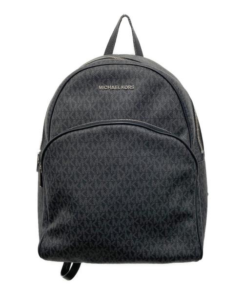 MICHAEL KORS（マイケルコース）MICHAEL KORS (マイケルコース) アビーシグネチャーラージ リュック グレーの古着・服飾アイテム