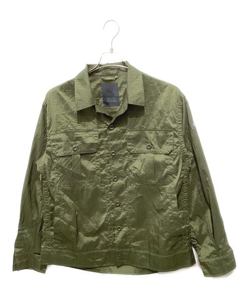 TATRAS（タトラス）TATRAS (タトラス) ナイロンミリタリーシャツ グリーン サイズ:02の古着・服飾アイテム