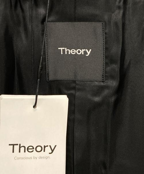 theory（セオリー）theory (セオリー) スタンドカラーコート ブラック サイズ:Mの古着・服飾アイテム