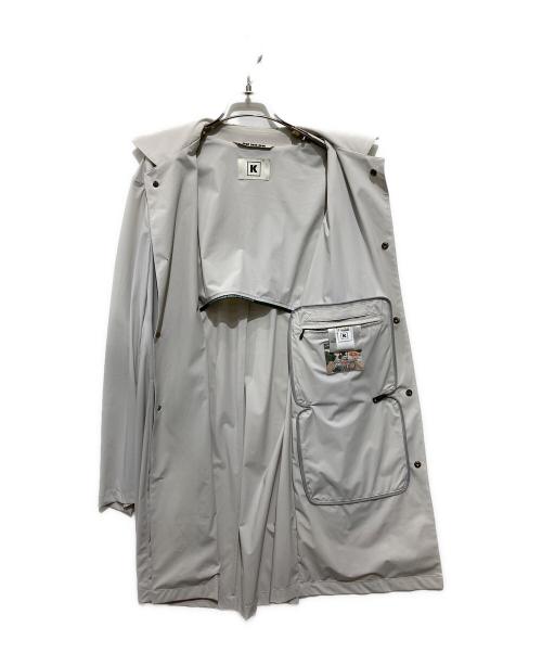 KIRED（キーレッド）KIRED (キーレッド) ステンカラーコート ベージュ サイズ:46の古着・服飾アイテム