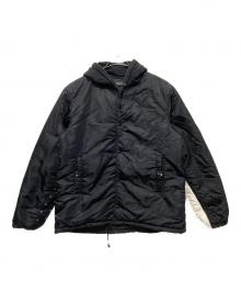 UNDERCOVERISM（アンダーカバーイズム）の古着「フーデッドナイロンスタジャン」｜ブラック