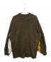 UNDERCOVERISM (アンダーカバーイズム) 21AW 袖下切替ユガミパッカリング SWEAT カーキ サイズ:4：16000円