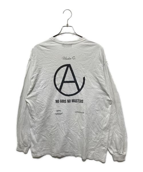 UNDERCOVER（アンダーカバー）UNDERCOVER (アンダーカバー) CAREERING (キャリアリング) プリントTシャツ ホワイト サイズ:XLの古着・服飾アイテム