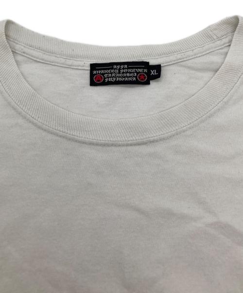 UNDERCOVER（アンダーカバー）UNDERCOVER (アンダーカバー) CAREERING (キャリアリング) プリントTシャツ ホワイト サイズ:XLの古着・服飾アイテム