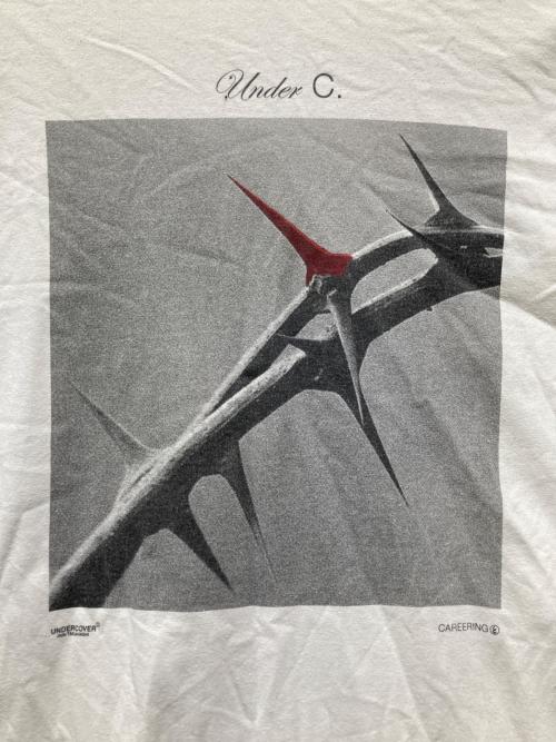 UNDERCOVER（アンダーカバー）UNDERCOVER (アンダーカバー) CAREERING (キャリアリング) コラボプリントTシャツ ホワイト サイズ:XLの古着・服飾アイテム