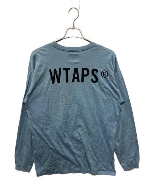 WTAPS（ダブルタップス）WTAPS (ダブルタップス) プリントTシャツ スカイブルー サイズ:4の古着・服飾アイテム