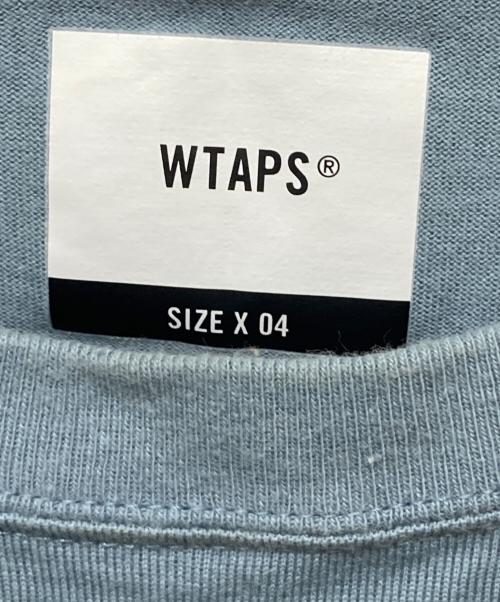 WTAPS（ダブルタップス）WTAPS (ダブルタップス) プリントTシャツ スカイブルー サイズ:4の古着・服飾アイテム