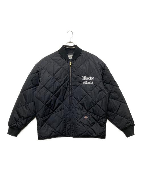 WACKO MARIA（ワコマリア）WACKO MARIA (ワコマリア) Dickies (ディッキーズ) コラボキルティングジャケット ブラック サイズ:Lの古着・服飾アイテム
