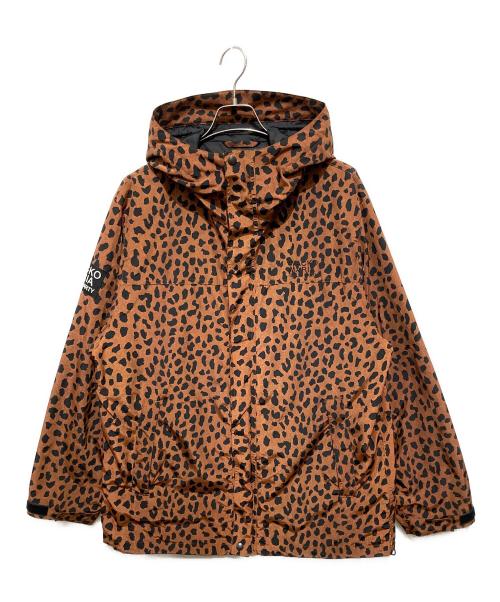 WACKO MARIA（ワコマリア）WACKO MARIA (ワコマリア) 20FW レオパードロゴパッチマウンテンパーカー ブラウン×ブラック サイズ:XLの古着・服飾アイテム