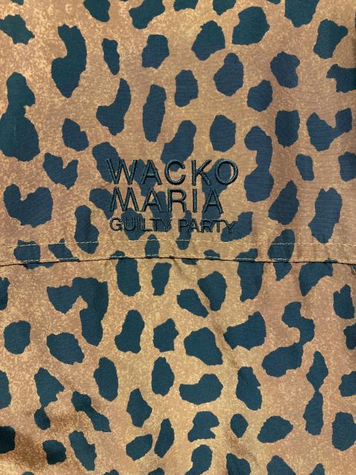 WACKO MARIA（ワコマリア）WACKO MARIA (ワコマリア) 20FW レオパードロゴパッチマウンテンパーカー ブラウン×ブラック サイズ:XLの古着・服飾アイテム