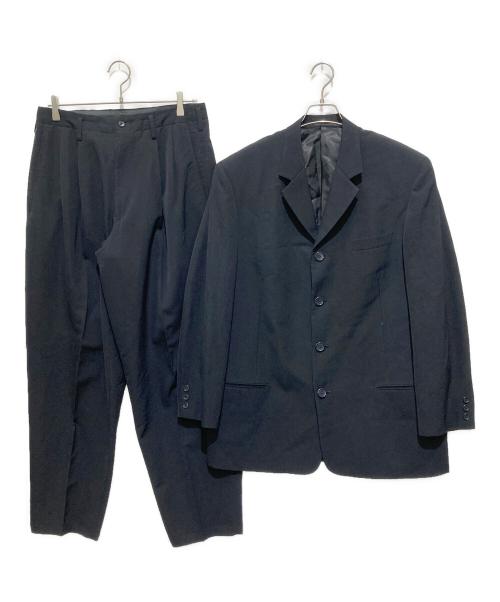 Y's for men（ワイズフォーメン）Y'S for men (ワイズフォーメン) ウールギャバジン4Ｂセットアップスーツ ブラック サイズ:M（パンツS）の古着・服飾アイテム