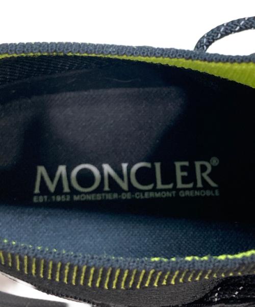MONCLER（モンクレール）MONCLER (モンクレール) モンテ ランナー ハイカットスニーカー ブラック サイズ:42の古着・服飾アイテム