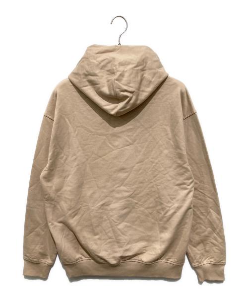 HUGO BOSS（ヒューゴ ボス）HUGO BOSS (ヒューゴ ボス) ロゴエンボスパーカー ベージュ サイズ:Mの古着・服飾アイテム