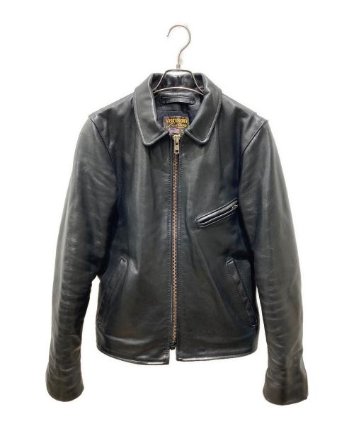 VANSON（バンソン）VANSON (バンソン) シングルライダースジャケット ブラック サイズ:36の古着・服飾アイテム