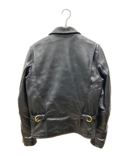 VANSON（バンソン）VANSON (バンソン) シングルライダースジャケット ブラック サイズ:36の古着・服飾アイテム