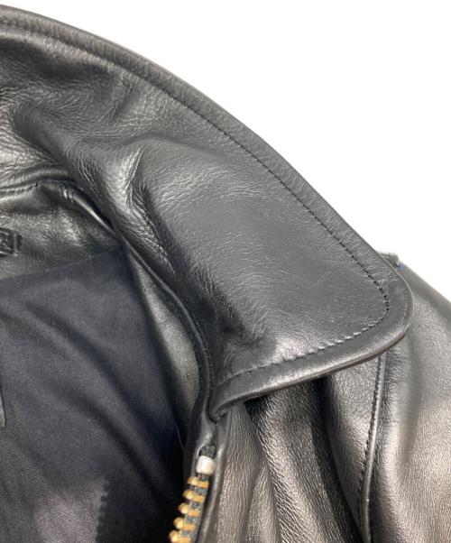 VANSON（バンソン）VANSON (バンソン) シングルライダースジャケット ブラック サイズ:36の古着・服飾アイテム