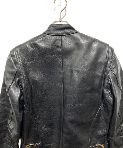 VANSON（バンソン）VANSON (バンソン) ライナー付シングルライダースジャケット ブラック サイズ:36の古着・服飾アイテム