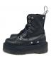 中古・古着 Dr.Martens (ドクターマーチン) ホワイトダブルステッチ 8 ホール ブーツ ブラック サイズ:UK4：15000円