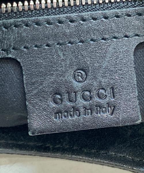GUCCI（グッチ）GUCCI (グッチ) インターロッキングG ハンドバッグ ブラックの古着・服飾アイテム