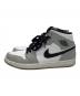 NIKE (ナイキ) Air Jordan 1 Mid / ハイカットスニーカー ホワイト×グレー サイズ:26.5㎝：10000円