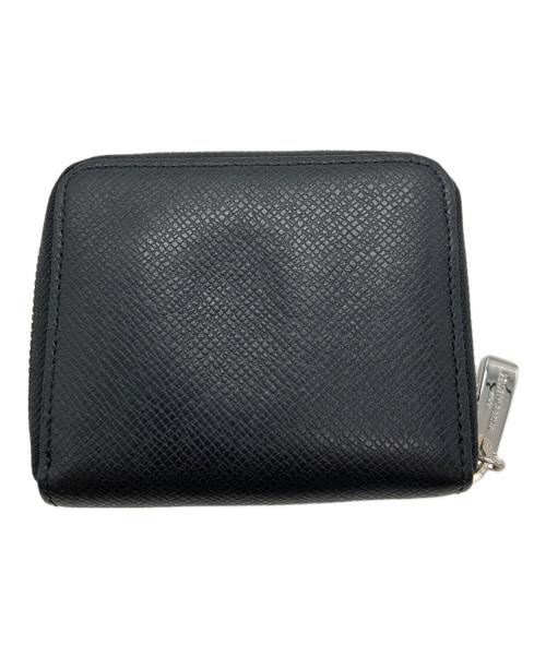PELLE MORBIDA（ペッレモルビダ）PELLE MORBIDA (ペッレモルビダ) ラウンドファスナーコンパクトウォレット ブラック サイズ:OneSizeの古着・服飾アイテム