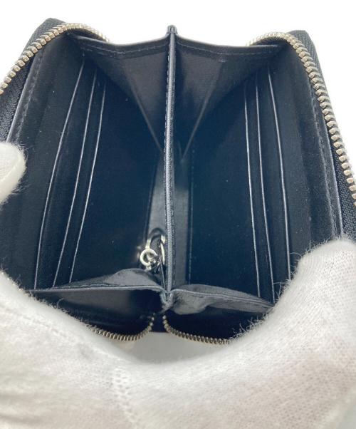 PELLE MORBIDA（ペッレモルビダ）PELLE MORBIDA (ペッレモルビダ) ラウンドファスナーコンパクトウォレット ブラック サイズ:OneSizeの古着・服飾アイテム