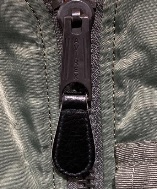 AVIREX（アヴィレックス）AVIREX (アヴィレックス) MA-1ジャケット グリーン サイズ:Mの古着・服飾アイテム