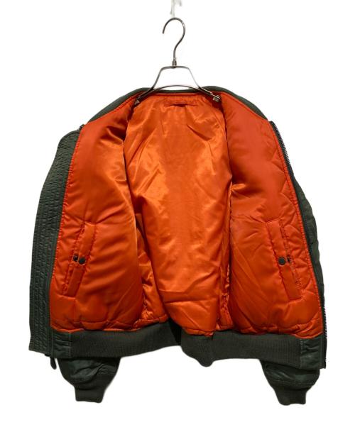 AVIREX（アヴィレックス）AVIREX (アヴィレックス) MA-1ジャケット グリーン サイズ:Mの古着・服飾アイテム