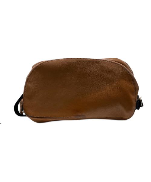 COACH（コーチ）COACH (コーチ) レザーバックパック キャメルの古着・服飾アイテム